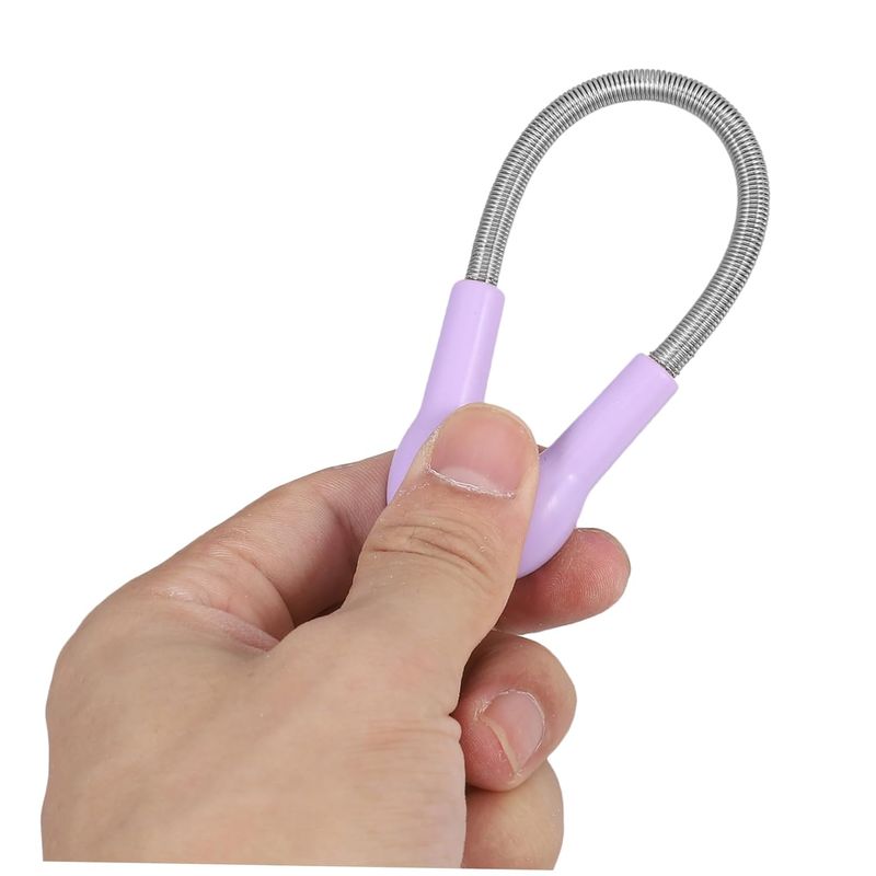 IWOWHERO 2 pezzi Epilatore a molla per la rimozione rapida dei peli del viso e dispositivo di estrazione per donne portatile in acciaio inossidabile con filettatura_voghion.com