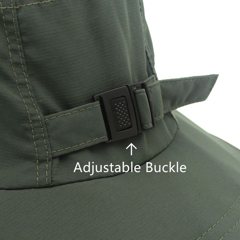 Cappello da pescatore da donna alla moda Connectyle, regolabile, traspirante, antivento, ad asciugatura rapida, protezione UV, tesa larga, per sole, all'aperto, tutti i giorni_voghion.com