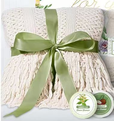 Cable Knit Throw Blanket - Nordic Geometric Design Acrylic Blanket For Sofa, Bed & Decor, 500g-700g, Multiple Colors & Sizes_voghion.com