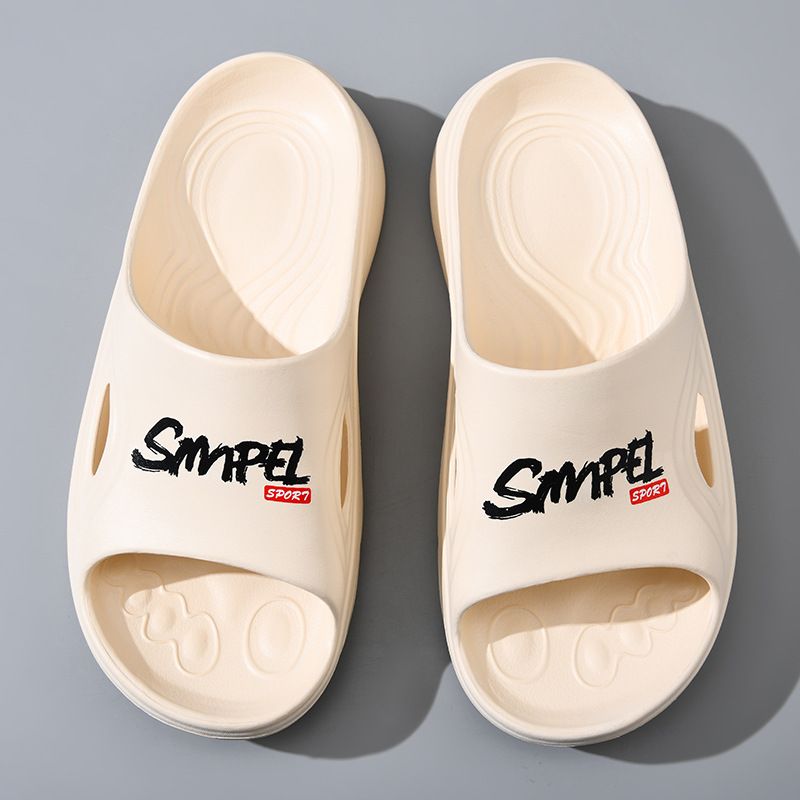 Pantofole estive da uomo One Line, versatili per l'uso all'aperto, inodori, con suola spessa in EVA che aumenta l'altezza._voghion.com