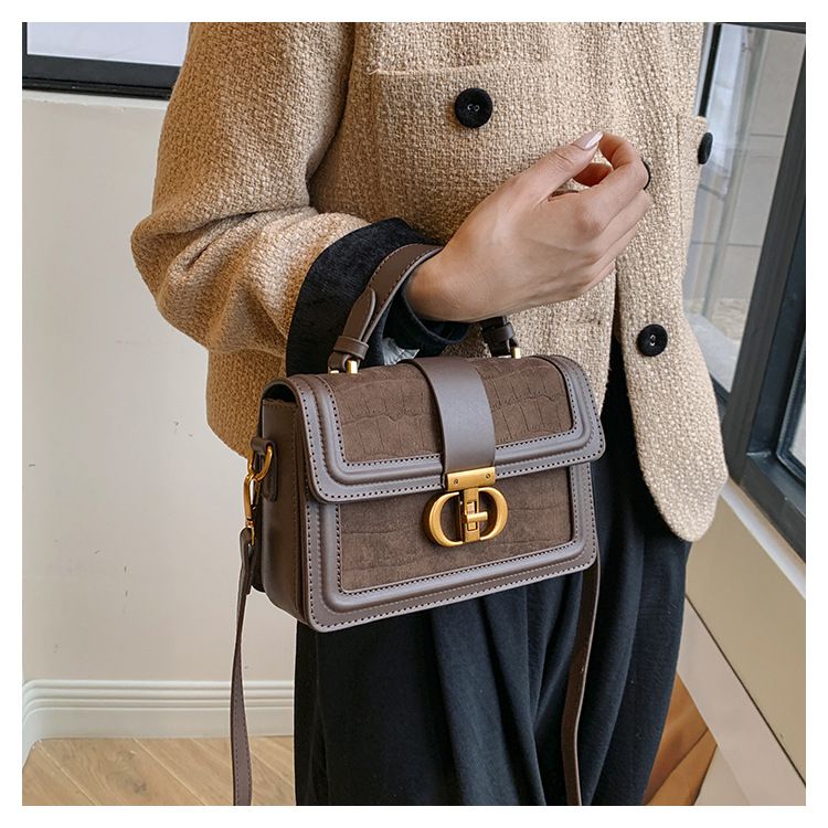 2024 Retro Handle Top for Women Small Flaps Designer Messenger Satchel Pu Leather Shoulder Vintage Crossbody Bags_voghion.com