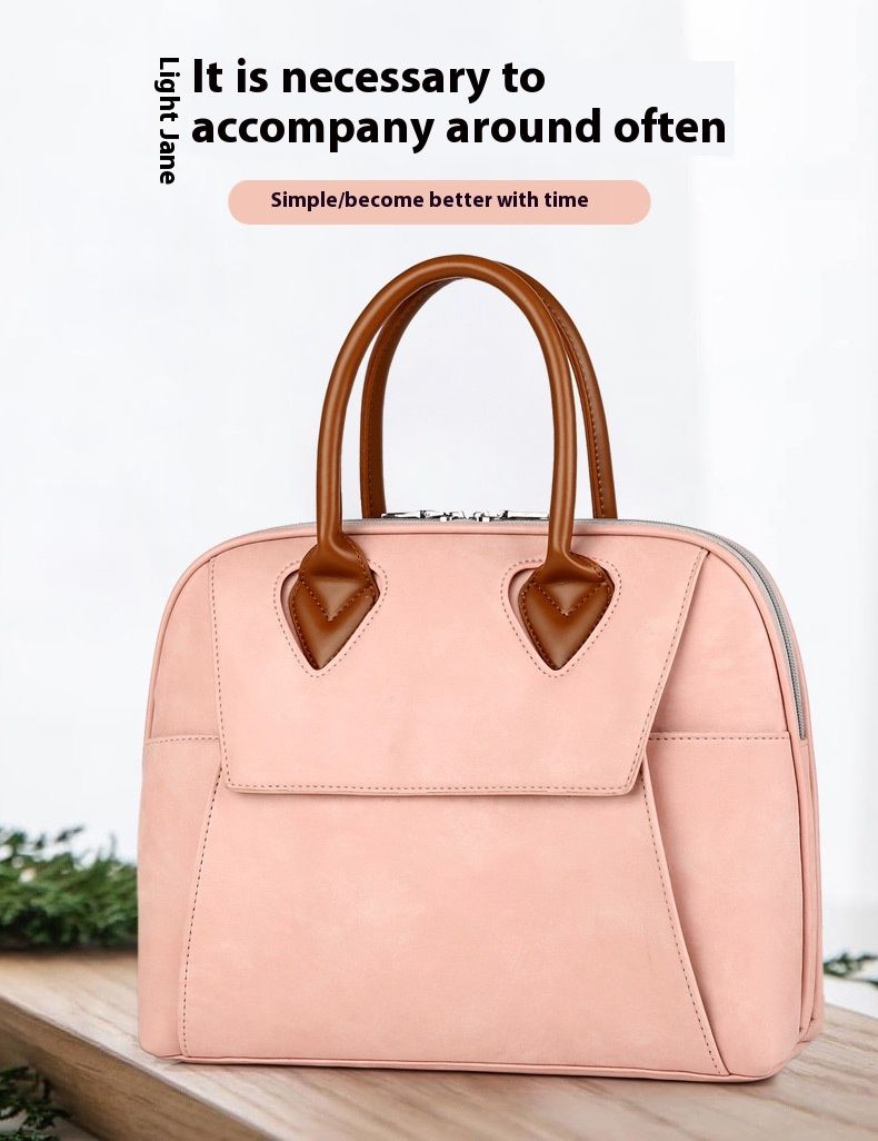 Fashionable Business Computer Bag Handheld Single Shoulder Laptop Bag Large Capacity Briefcase Waterproof And Seismic Resistant Bag_voghion.com