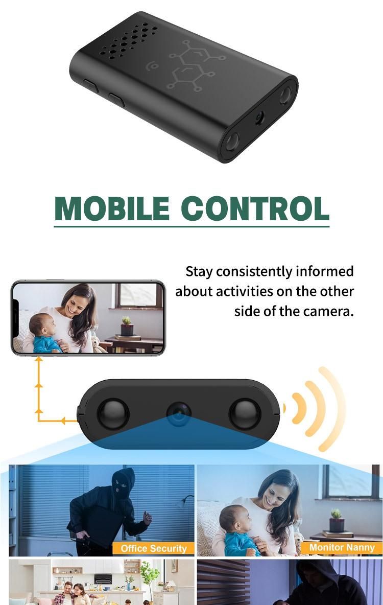 XD upgraded wireless WIFI home security HD night vision mini mobile surveillance camera_voghion.com