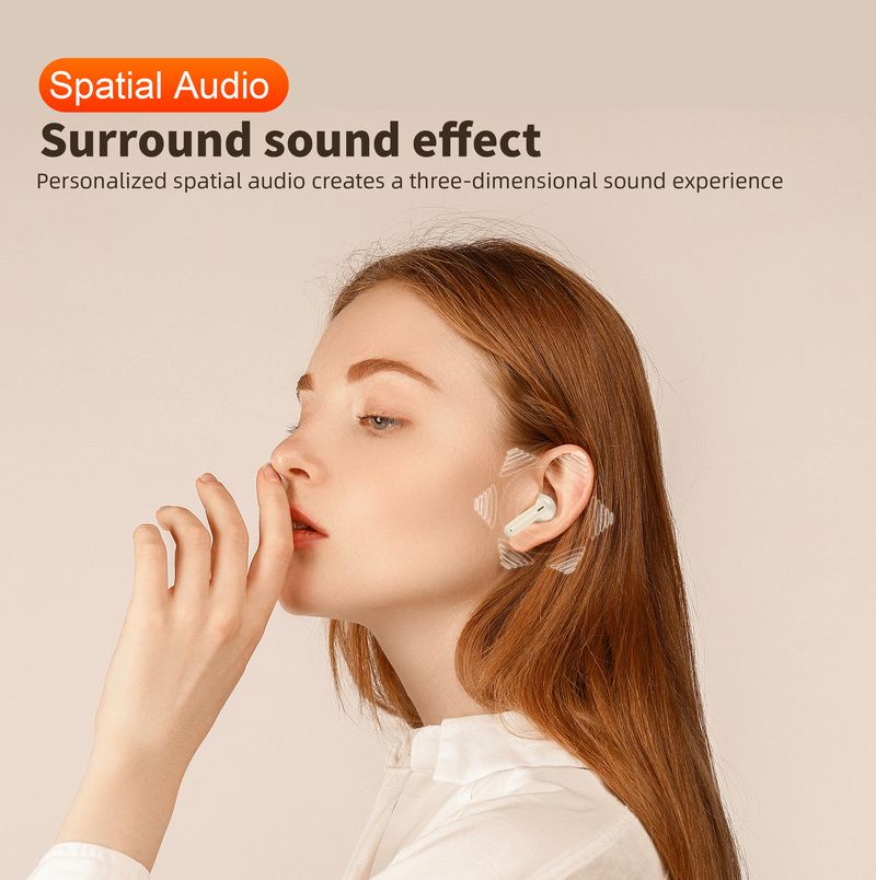 QERE E38 Nuevos auriculares inalámbricos Tws con Bluetooth, intrauditivos para juegos, graves potentes_voghion.com