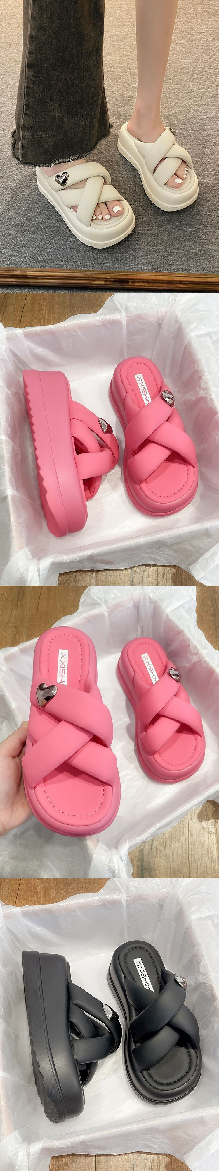 Women Slippers Outdoor Rubber Cushioned_voghion.com