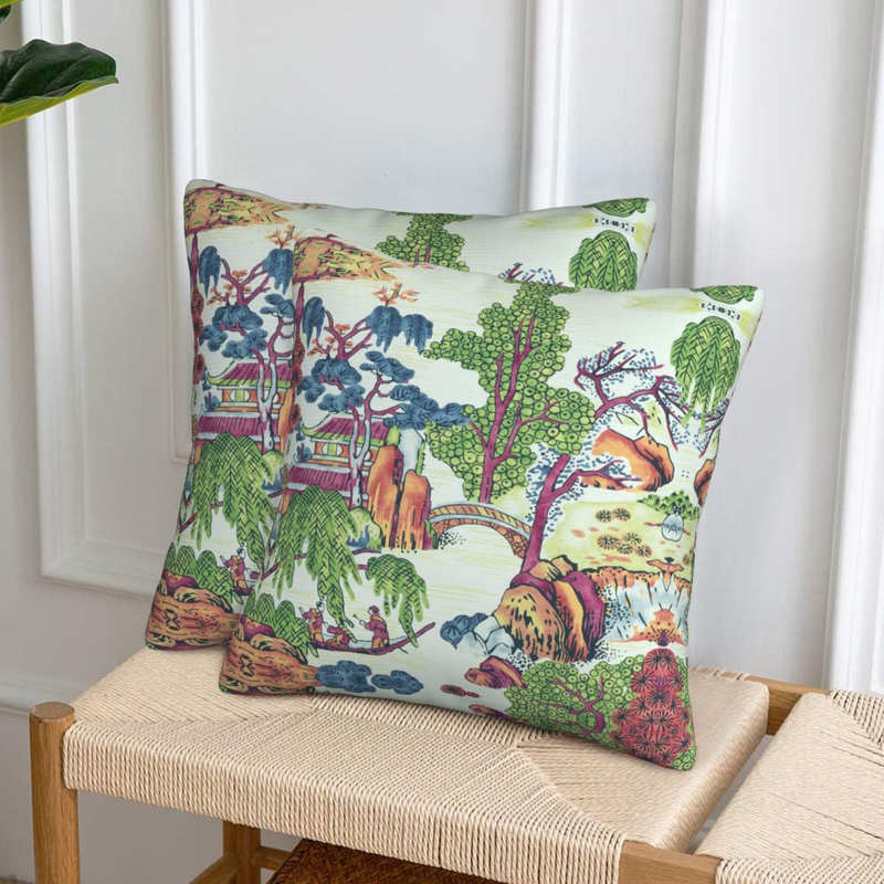 Copricuscino per divano Federa in lino Federa decorativa 2 pezzi_voghion.com