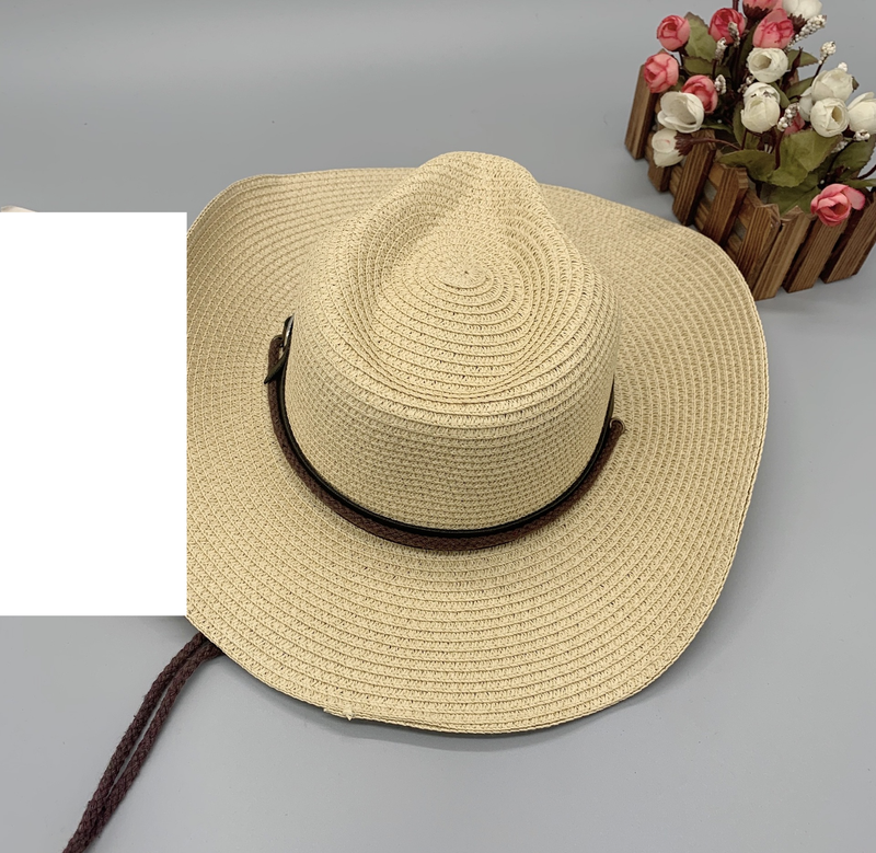 Chapéu de cowboy masculino mais vendido na primavera e no verão, chapéu de sol para férias em viagens, chapéu de pesca com proteção solar ao ar livre, chapéu dobrável à prova de vento_voghion.com
