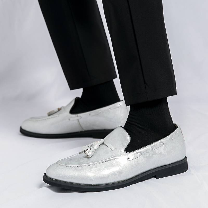 Herrenschuhe aus schwarzem PU-Leder, formelle Oxfords, Schlupfschuhe, Business-Casual-Büroarbeitshochzeit, Übergröße 38–46_voghion.com