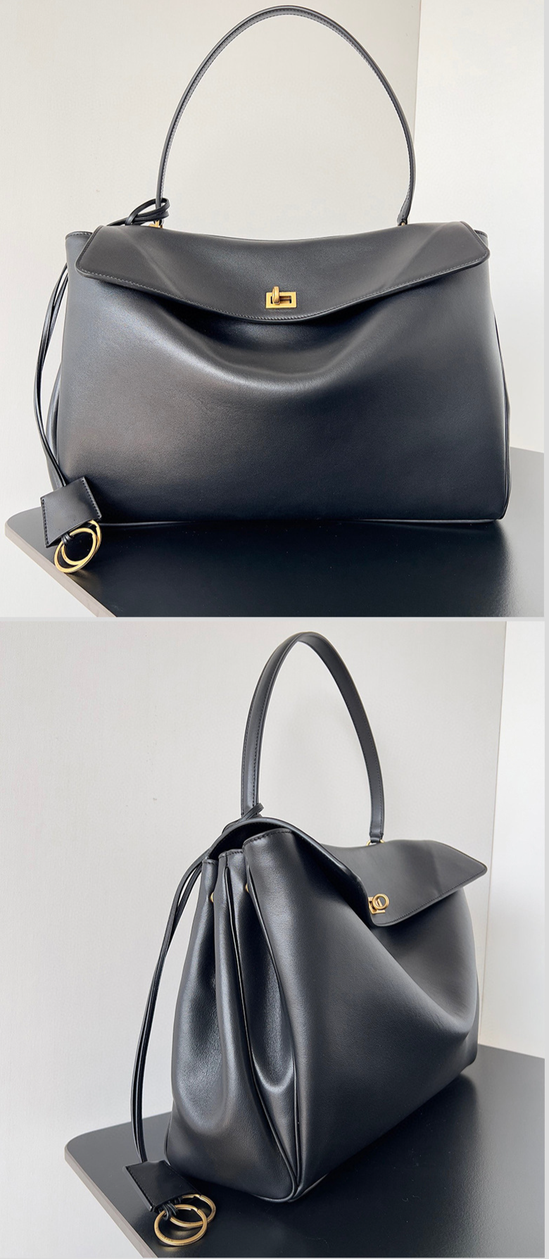 Women's Bags New one shoulder underarm tote bag bag genuine leather lazy style large capacity commuter bag unisex_voghion.com