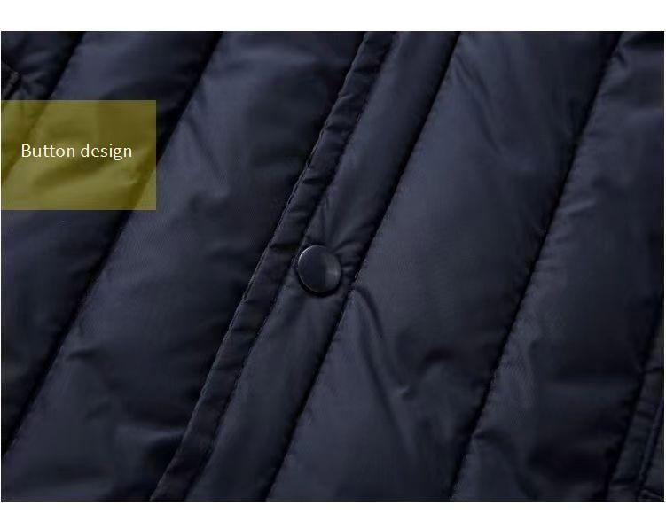Giacca invernale da uomo con fodera in pile caldo - Strato interno termico leggero per uso interno ed esterno (disponibili diverse taglie)_voghion.com