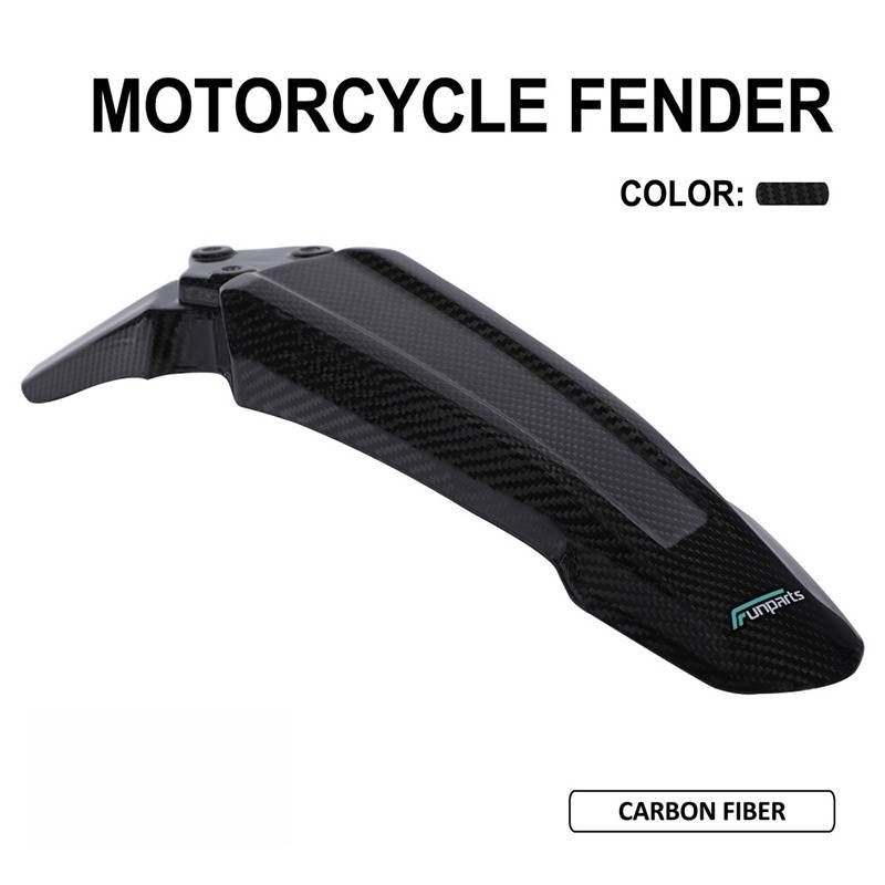 X/S Elektrikli Motosikletler İçin Premium Karbon Fiber Ön Çamurluk - Arazi Maceraları İçin Hafif ve Dayanıklı Çamurluk_voghion.com