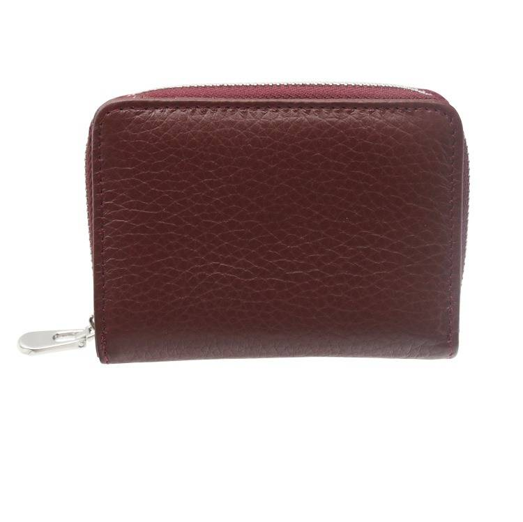 Genuine Leather Multi-Card Holder With Zipper For Men And Women - RFID Blocking Wallet With 12 Card Slots, Stylish & Functional_voghion.com