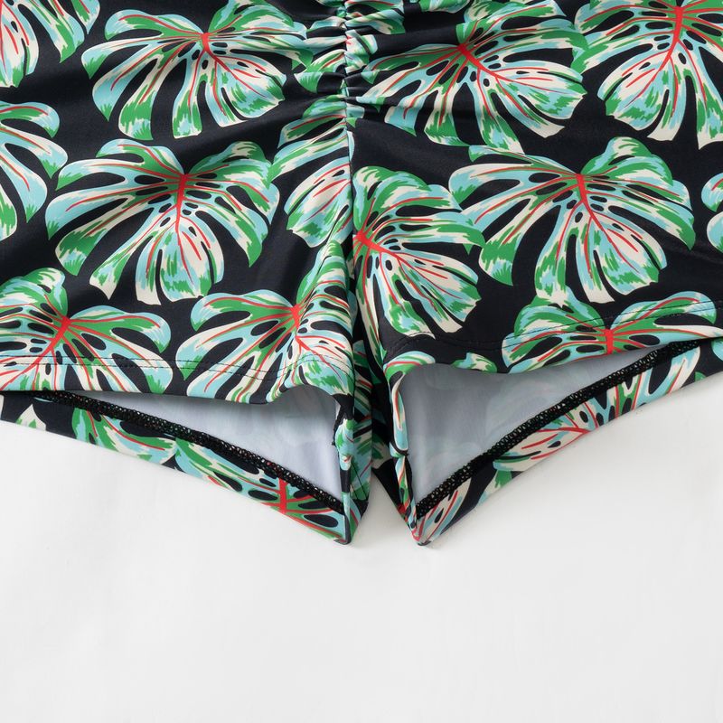 Women's Clothing Fashion Sexy Multi Color Printed Bikini BIKINI Three Piece Women's Swimsuit_voghion.com