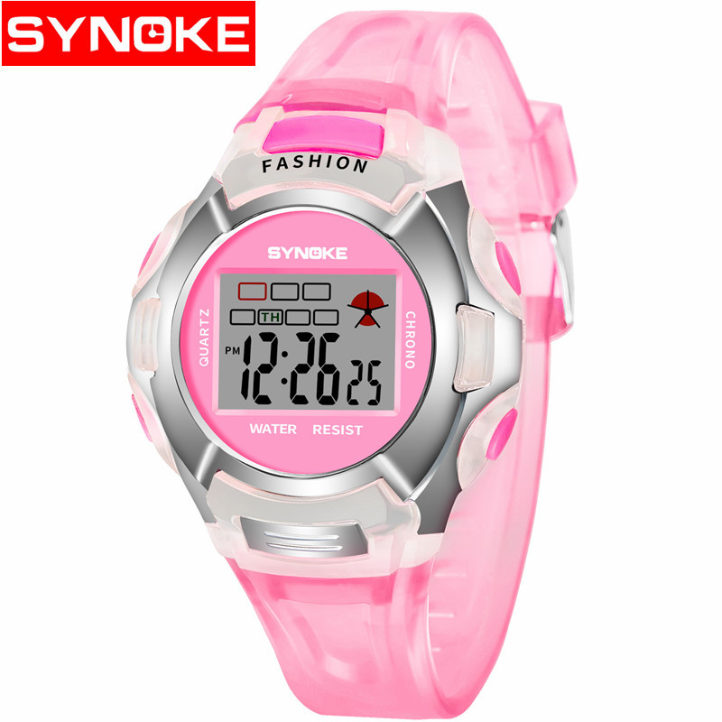Shinuoke children's watch luminous waterproof sports girl boy student electronic watch spot dropshipping_voghion.com