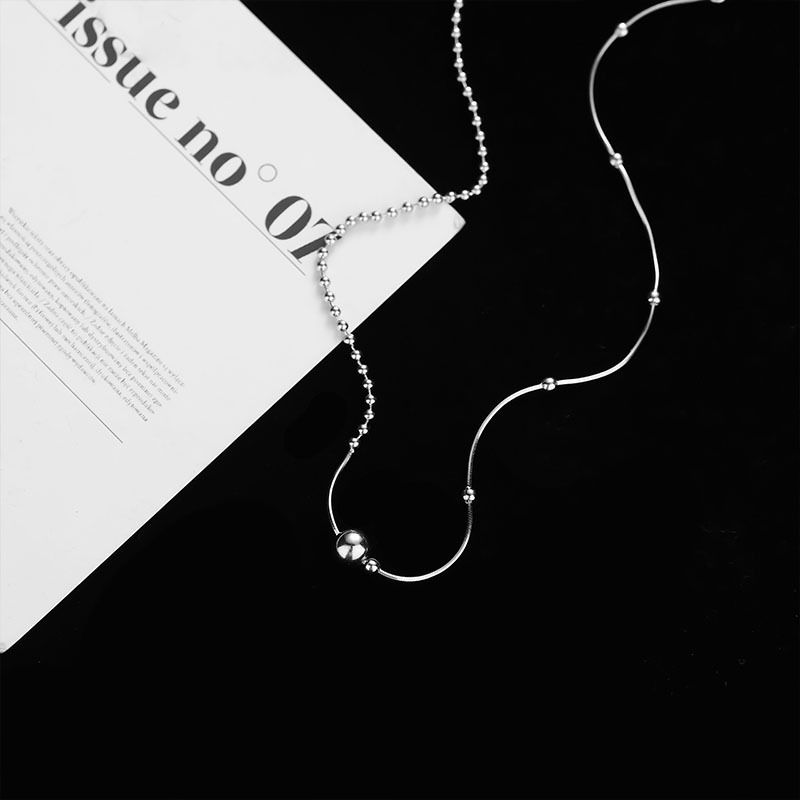 XIYA Beaded Chocker Corrente Colar Para Mulheres Menina Clavícula Gargantilha Moda Nova Jóia Senhoras Presente Festa collier femme_voghion.com