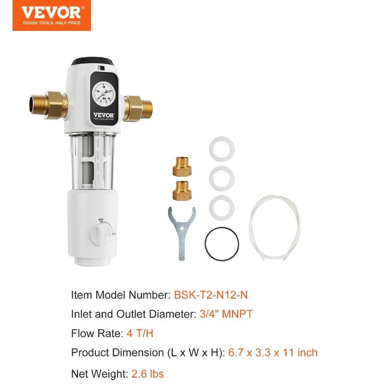 Filt Whole For House Flow Whole Filter 4 40 H Spin 4 House Micron T 3 Water MNPT Rate For Water High Down Filter Well Sediment_voghion.com