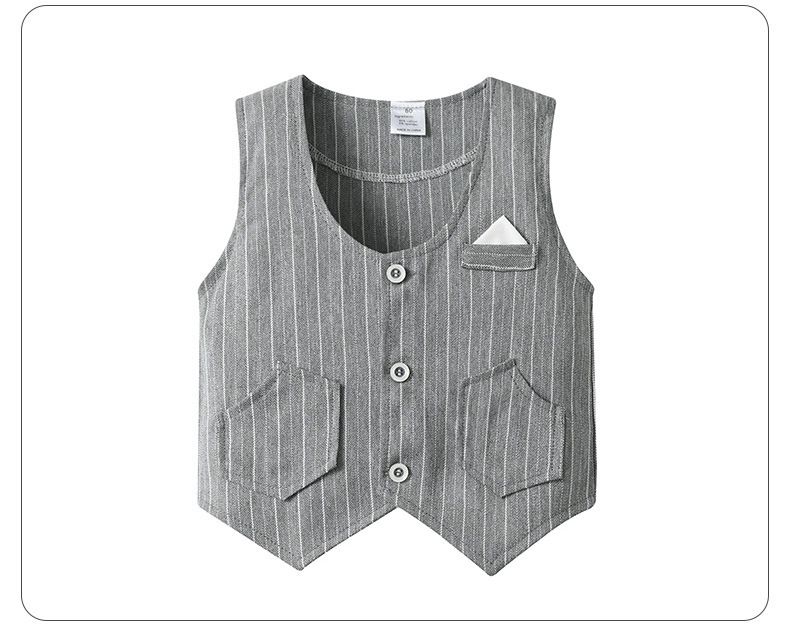 Kid's Clothing Source new gentleman three piece children's clothes baby long sleeved spring and autumn boys suit_voghion.com