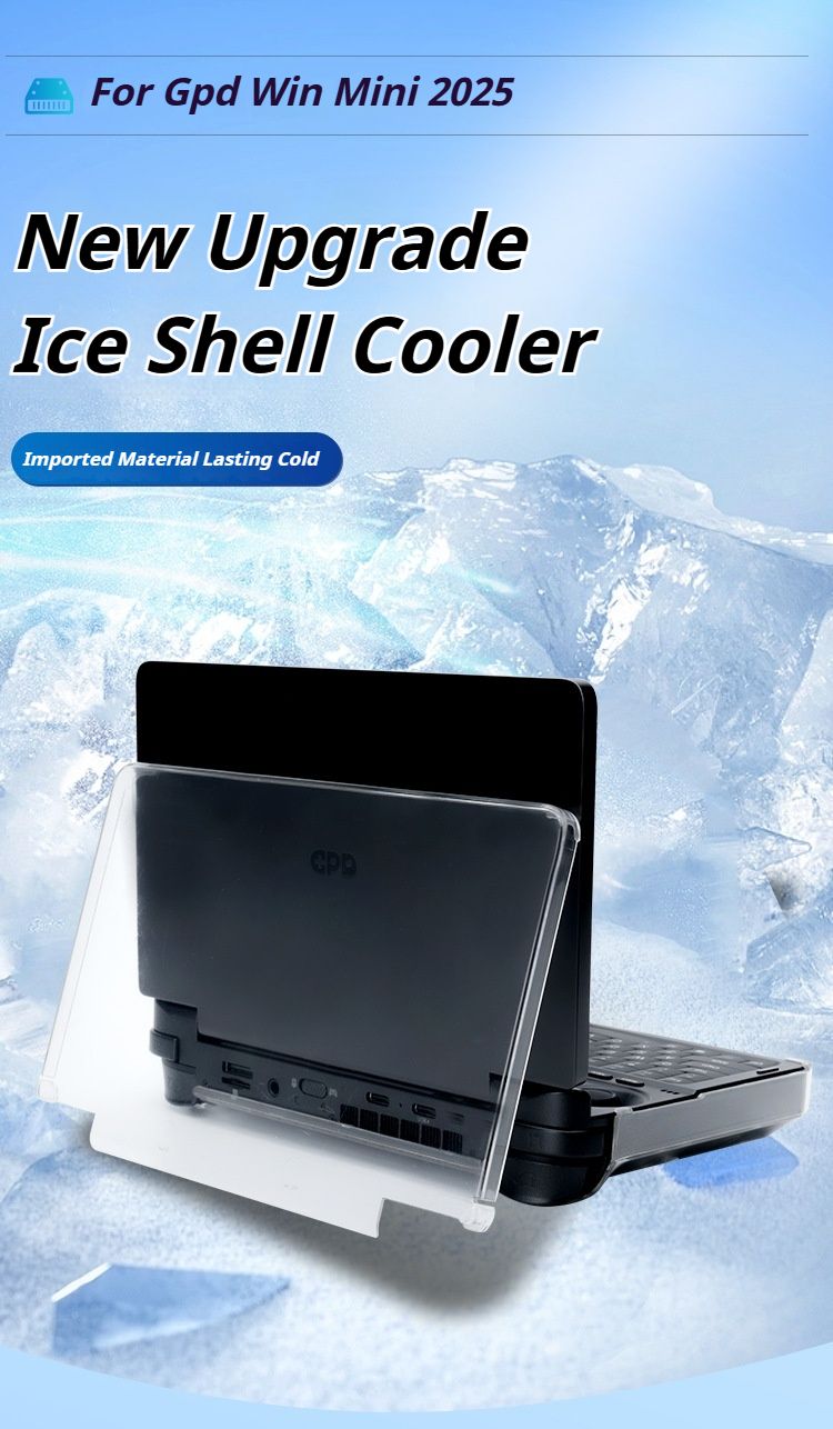 Custodia protettiva trasparente per GPD Win Mini 2025, ultra sottile e resistente alle cadute, rigida, per laptop, accessori per PC da gioco_voghion.com