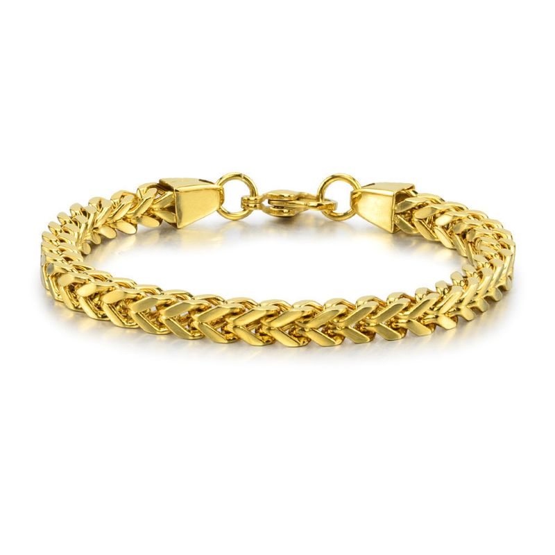 Hot Selling Irregular Combination Unisex Cuban New Style Bracelet_voghion.com