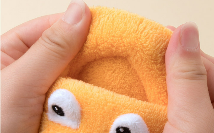 Pantofole in cotone per bambini Borsa invernale in coccodrillo con calde pantofole per bambini con suola morbida ispessita antiscivolo_voghion.com