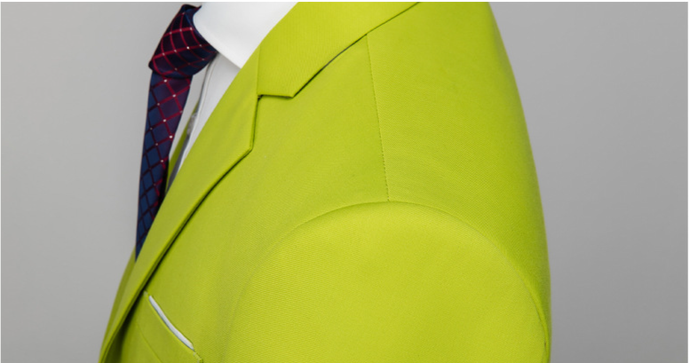 Men's Clothing Solid Color Two Button Suit Three Piece Wedding Dress Business Casual Suit _voghion.com