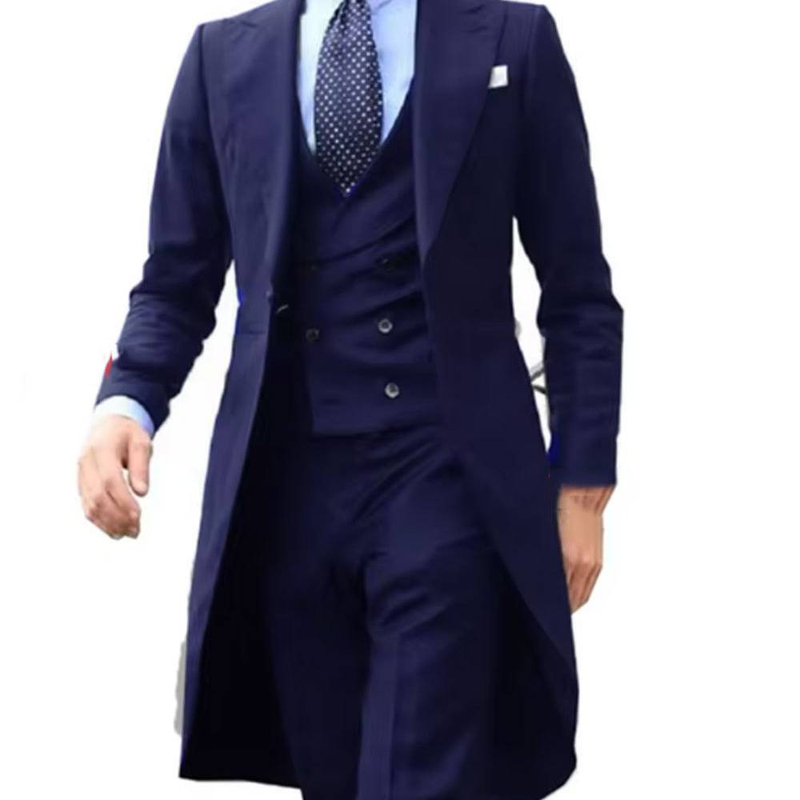 Men's Clothing Men's Suits, Business Casual Suits, Men's Three Piece Suits, Groomsmen, Wedding Banquet Suits For Men_voghion.com
