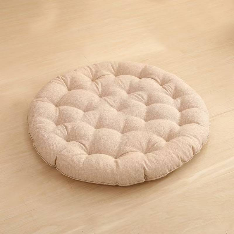 Wannilen Kussen Rond Kussen Kantoorstoelkussen Stoffen Kussen Tatami Mat Meditatiekussen_voghion.com