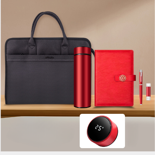 Briefcases Business Gift Set Briefcase Thermos Cup Umbrella Company Bank To Send Customers Practical Activities Annual Meeting Souvenirs_voghion.com