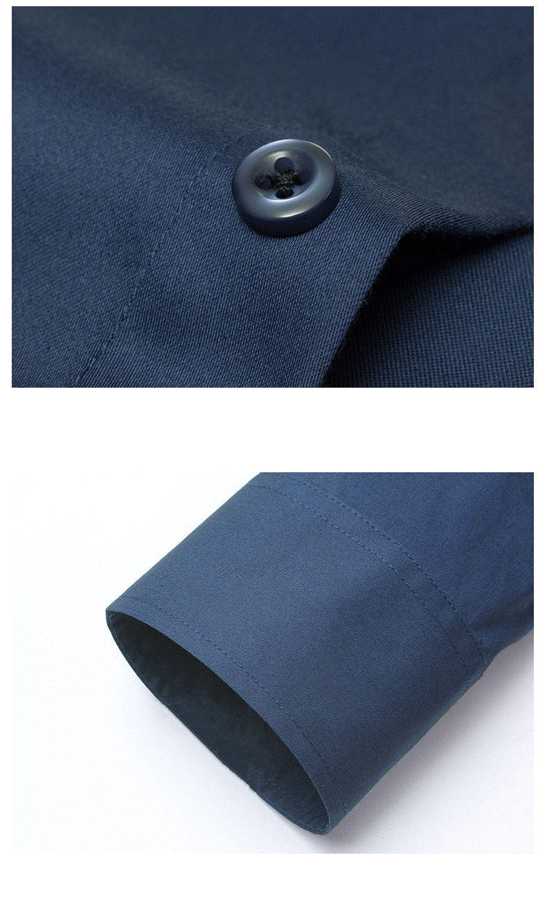 Men's Clothing Men's Long Sleeved No Iron Business Formal Fit Korean Style Professional Working Men's White Casual Suit Shirt_voghion.com