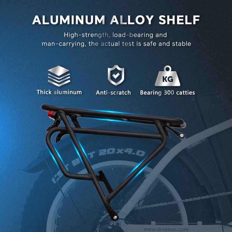 DRVETION CT20 Step-Thru Electric Bike 250W Motor 48V 15Ah Battery_voghion.com