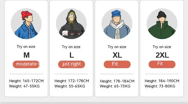 Windproof and waterproof outdoor mountain functional hardshell ins tide day hooded work autumn coat men_voghion.com