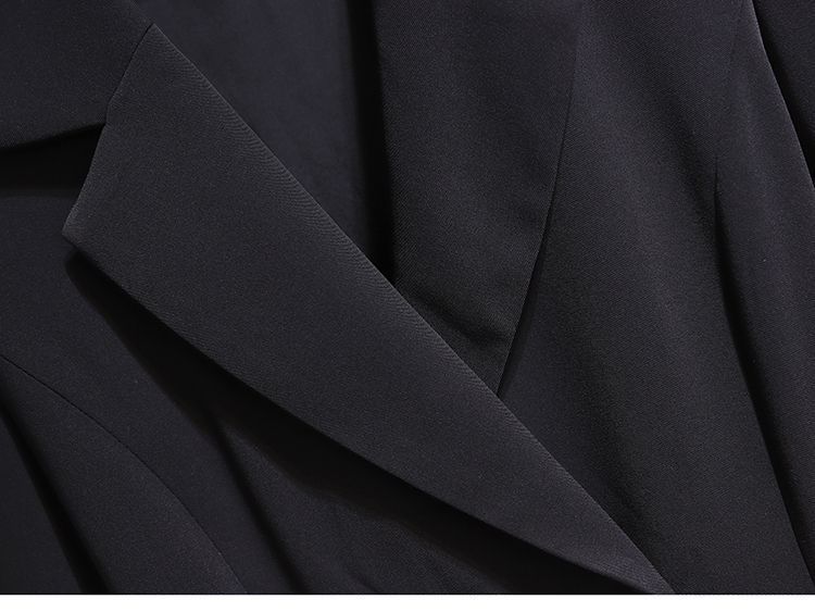 Damkläder Fat girl kostym jacka kvinnor 2024 våren ny stor storlek kött täcker design bantning och moderiktig tvådelad kostym_voghion.com