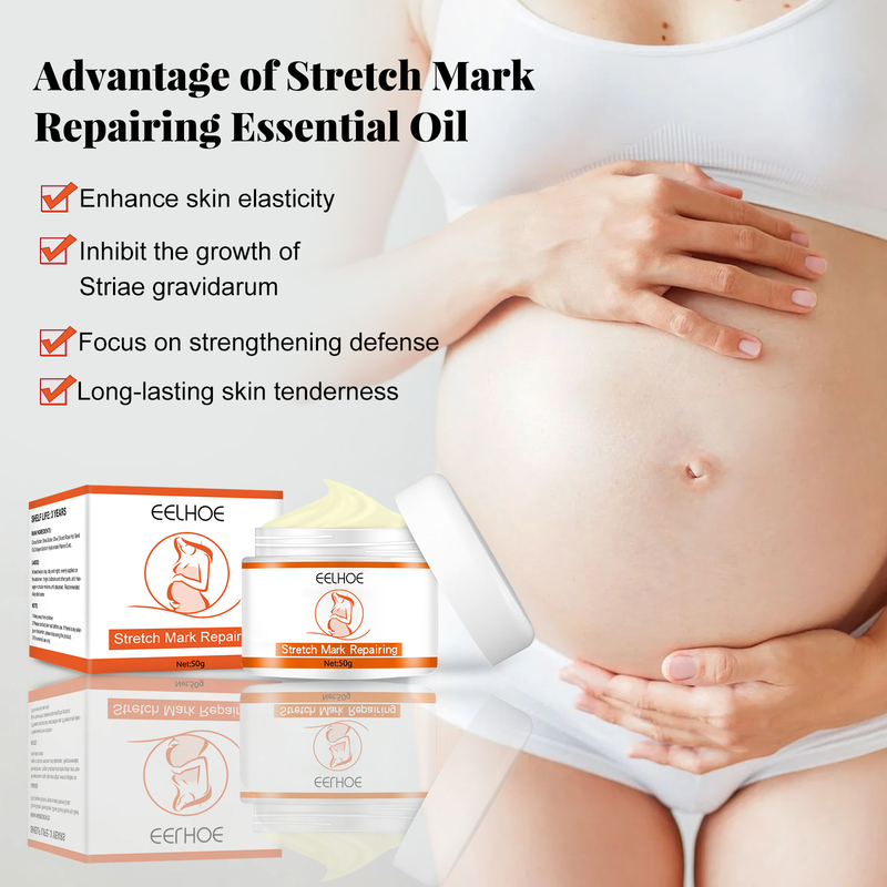 QLZHANFU Crème réparatrice contre les vergetures Crème pour la peau pour les femmes enceintes pour resserrer et desserrer les soins de la peau post-partum pour améliorer les rides_voghion.com