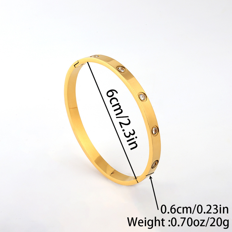 Luxury Titanium Steel Bracelets Fashion Gift For Girlfriend Or Wife_voghion.com