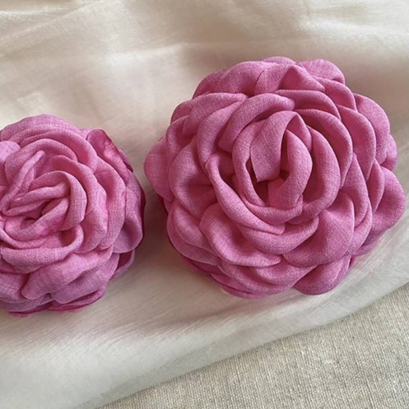 Agrafă de păr Sweet Rose pentru femei cu temperament avansat, cu model inversat de rechin, agrafă de păr, accesoriu personalizat pentru pălării_voghion.com
