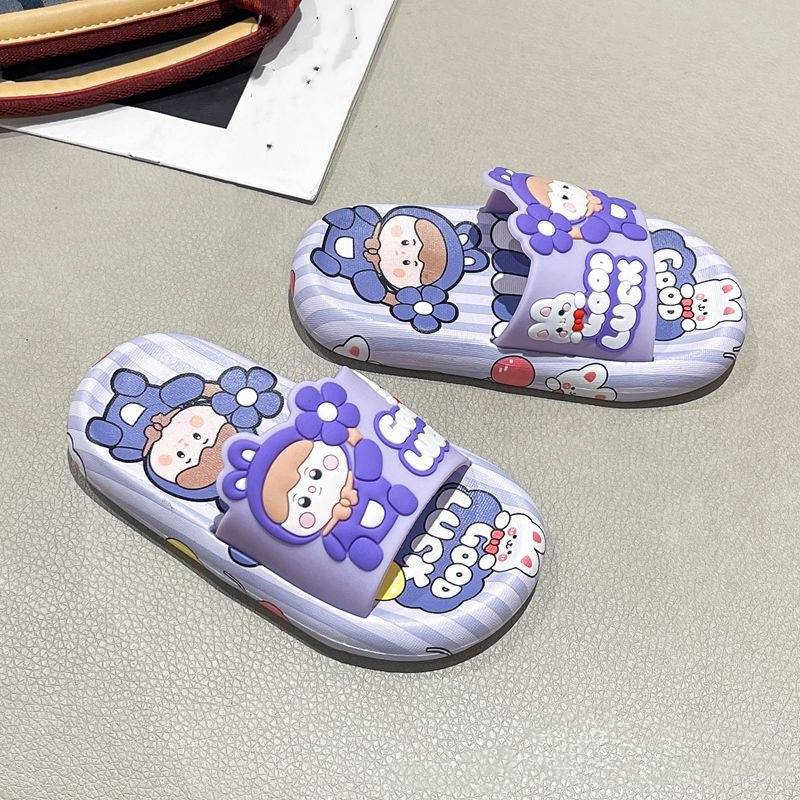 Kinderschuhe Hausschuhe sind super weich und fühlen sich an, als würde man auf Scheiße treten. Jungen und Mädchen rutschfeste Hausschuhe für den Innenbereich, süßes Deodorant, süße Cartoon-Sandalen, leise_voghion.com