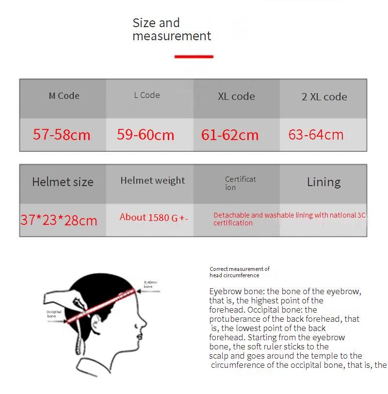 KQIPOW Dual Visor Motorcycle Helmet Full Face With Sun Shield, Lightweight ABS Shell, 3C Certified, Universal Fit For Men & Women_voghion.com