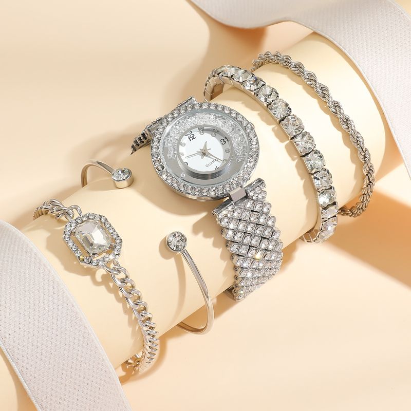 5 kosov/komplet visokokakovostnih zapestnic za ure z digitalnim jeklenim trakom z diamanti_voghion.com