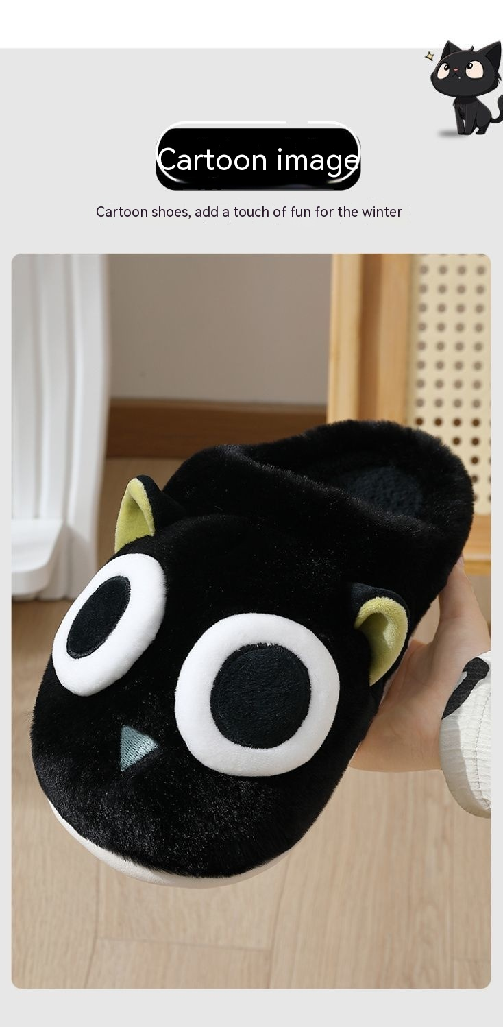 Shit feeling cotton , indoor home, anti slip, thick sole, warm, and plush slippers for men in_voghion.com