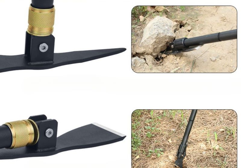 Pala 1531 Engineer, piccone pieghevole multifunzionale per alpinismo e giardinaggio, per esterni_voghion.com