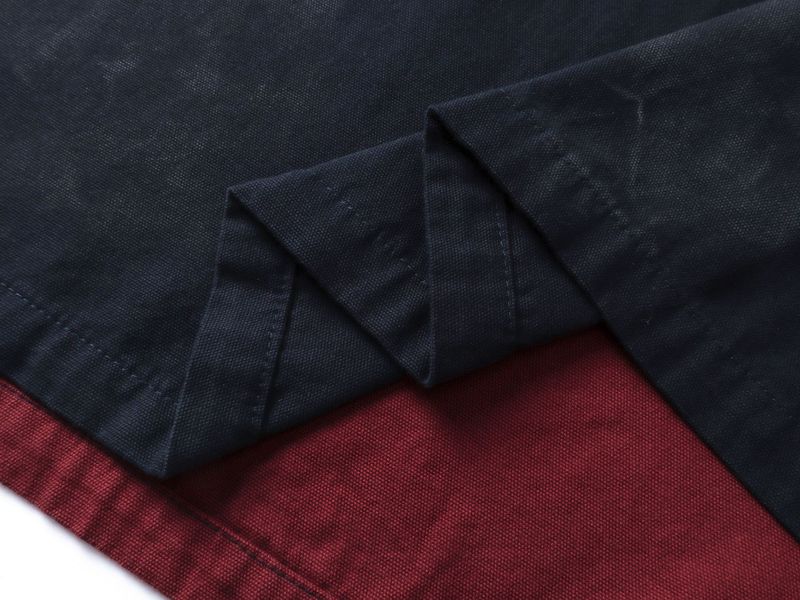Vêtements pour hommes automne et hiver nouveau style friche jersey deux pièces sweat-shirt à col polo à broderie lourde_voghion.com