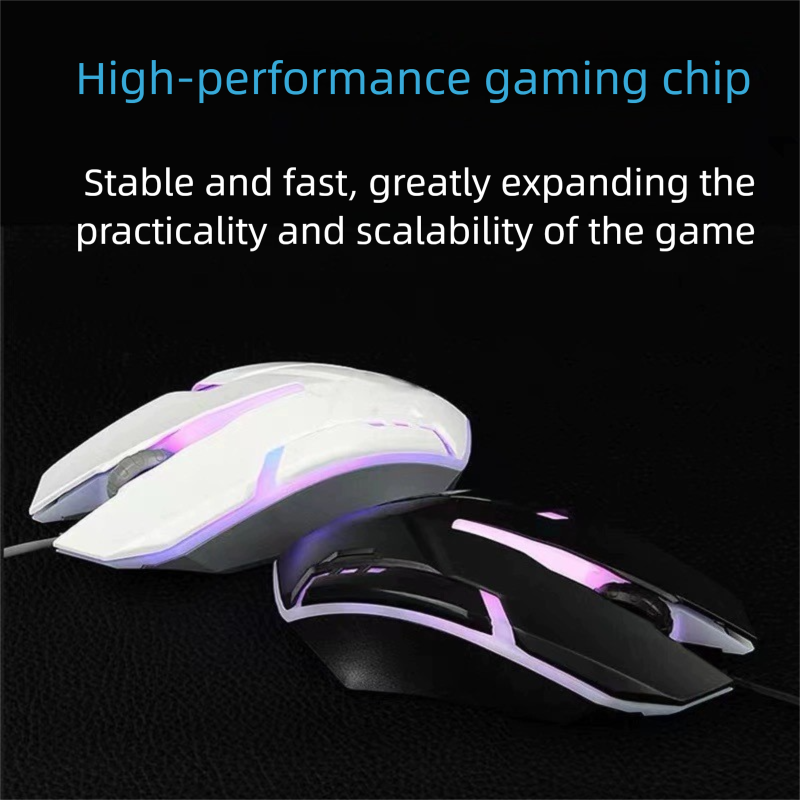Wired Luminous Gaming Office Computer Mouse Gift_voghion.com