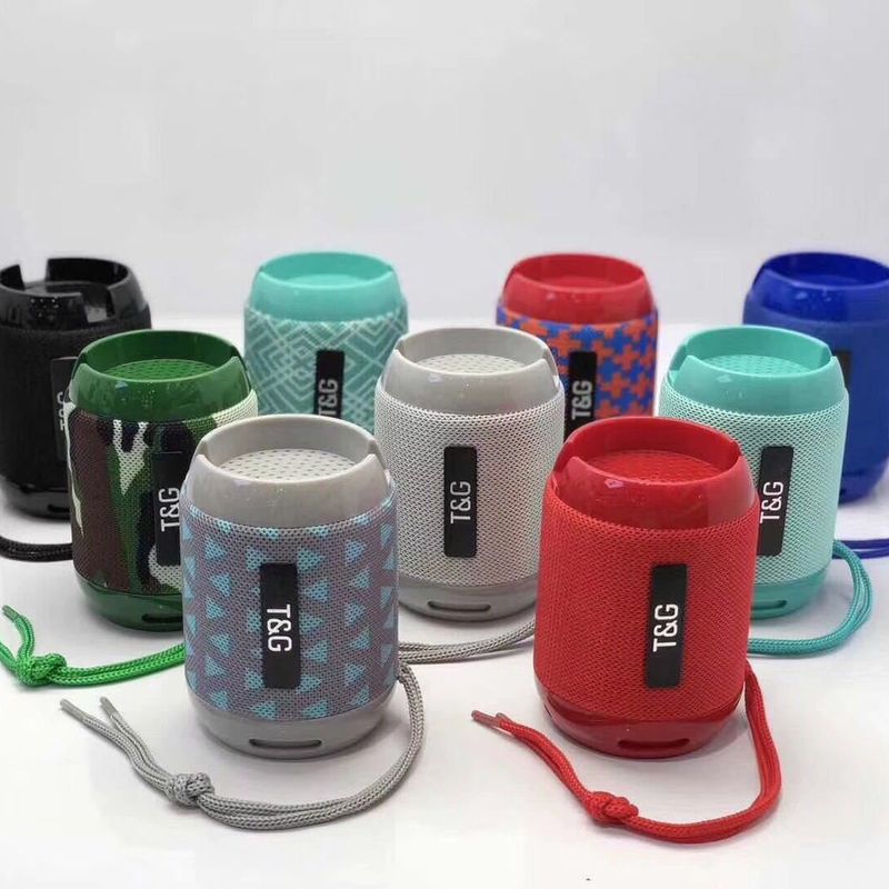 New TG129C Bluetooth Speaker Fabric Phone Stand Outdoor Portable Card Slot Subwoofer Radio_voghion.com