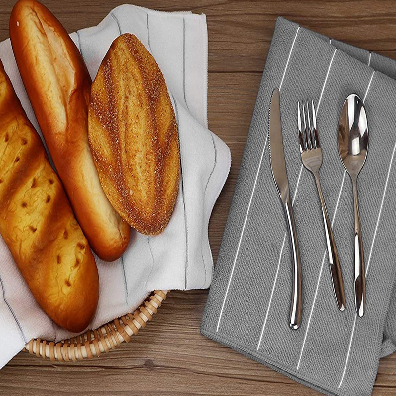 1/2/10/20/30 pezzi, strofinacci da cucina, panno per la pulizia quadrato a tinta unita, panno per la pulizia dei piatti da cucina, spugnetta abrasiva assorbente in microfibra, prodotti per la pulizia Clearanc_voghion.com