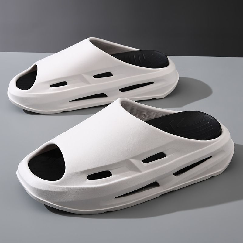 Balai serpillère cool, antidérapant, respirant, semelle épaisse, hauteur accrue, EVA, sensation de marcher sur des excréments, traînée droite d'été,_voghion.com