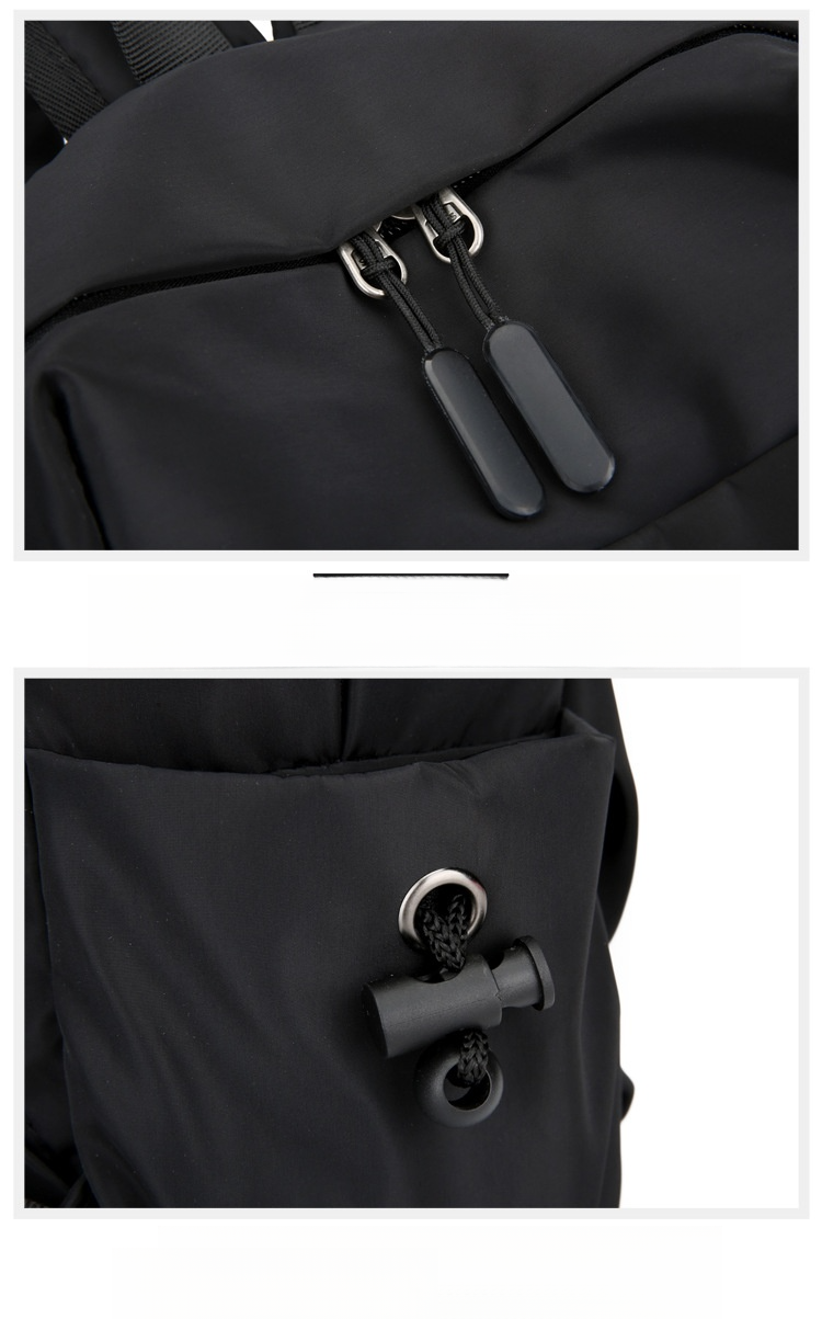 Mini mochila escolar ligera y de moda para hombre, mochila pequeña de viaje informal y sencilla_voghion.com
