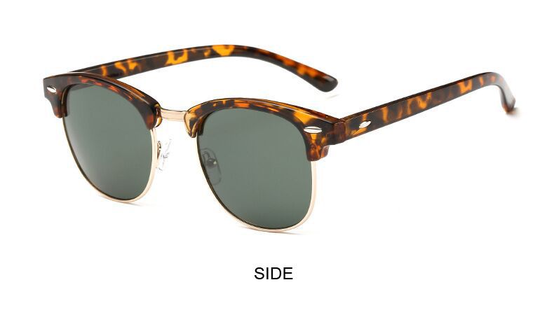 Vintage Polarisierte Sonnenbrille Frau Marke Designer Retro Weiblich Fahren Sonnenbrille Mode Halbrandlose Reise Oculos De_voghion.com