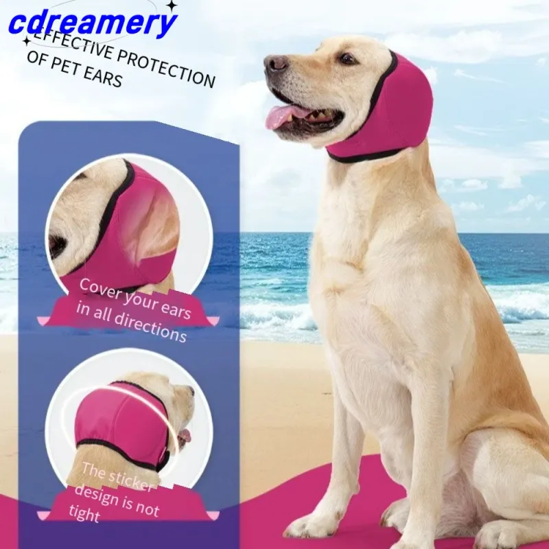 Gürültü Azaltıcı Köpek Kulak Kılıfları Gürültü Önleyici İşitme Koruması Evcil Hayvan Kulak Koruyucuları Su Geçirmez Ayarlanabilir Köpek Kulaklıkları_voghion.com