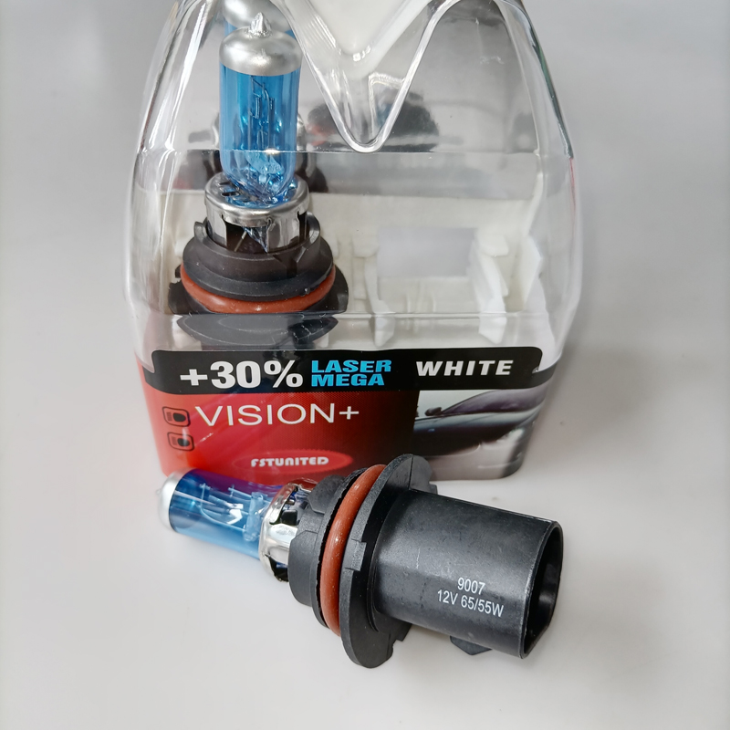 EU Stock 9007 12V 65/55W Super White Auto Halogen Bulb Car Headlight Halogen Lamp Motorcycle Halogen Bulb_voghion.com