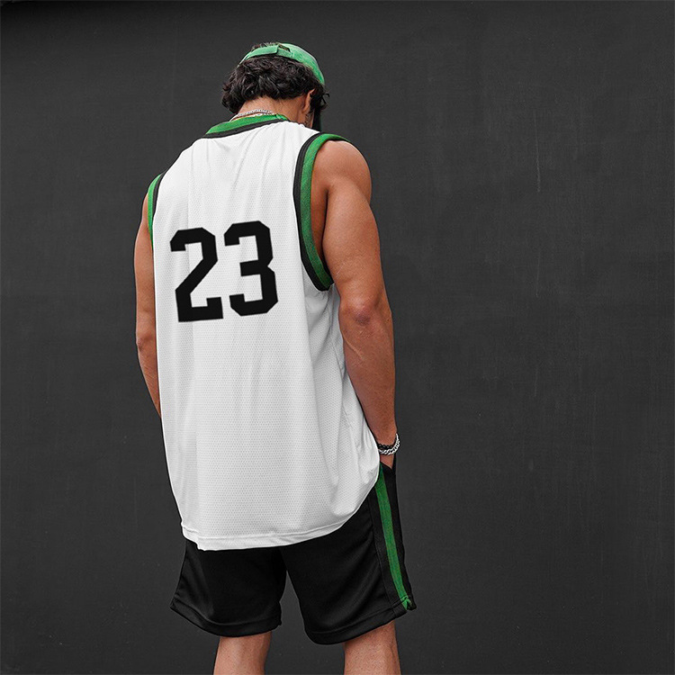 Man's Clothing Men's Vest Thin Plus Size Mesh Sport Sleeveless T-shirt Fashion Brand Quick Drying Printed Shoulder_voghion.com